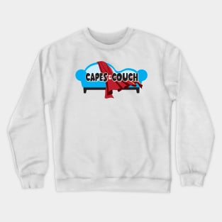 Capes on the Couch Logo Crewneck Sweatshirt